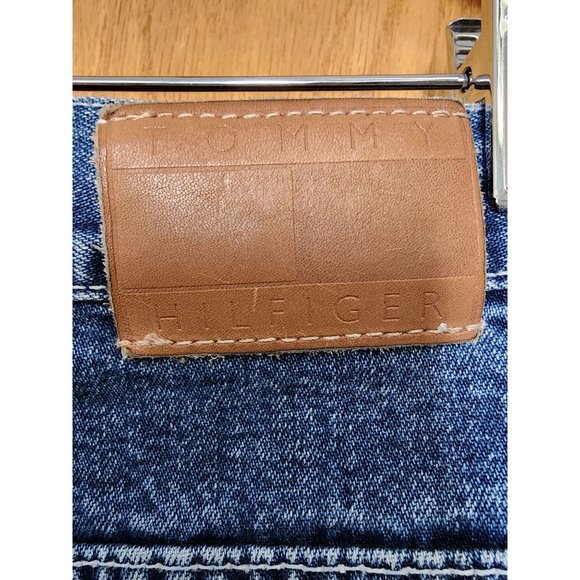 Vintage Tommy Hilfiger Wide Leg Carpenter Jeans Size 16 - Picture 7 of 9